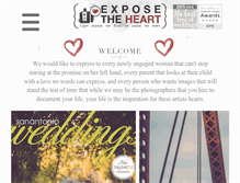 Tablet Screenshot of exposetheheart.com